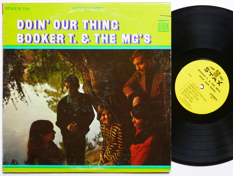 BOOKER T. & THE MG'S Doin' Our Thing LP STAX S 724 US 1968 Soul Funk VG+
