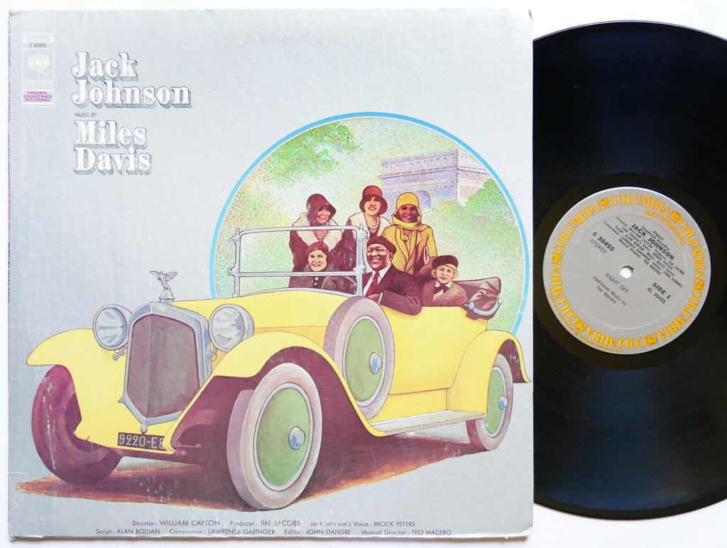 MILES DAVIS Jack Johnson LP COLUMBIA S 30455 US 1971 Herbie Hancock Billy Cobham