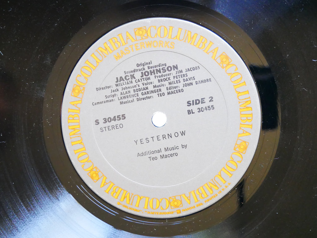 MILES DAVIS Jack Johnson LP COLUMBIA S 30455 US 1971 Herbie Hancock Billy Cobham