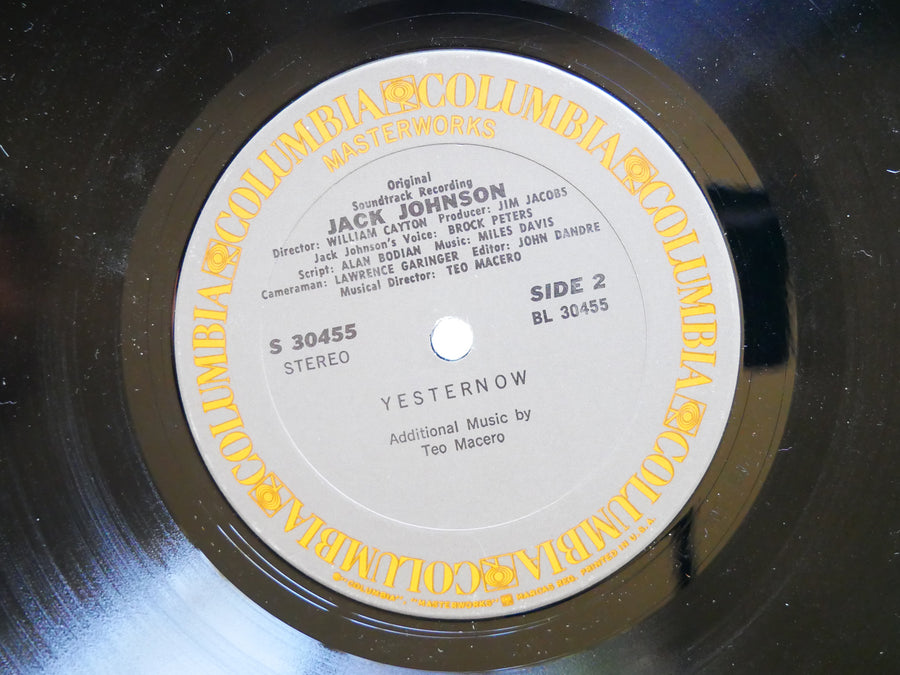 MILES DAVIS Jack Johnson LP COLUMBIA S 30455 US 1971 Herbie Hancock Billy Cobham