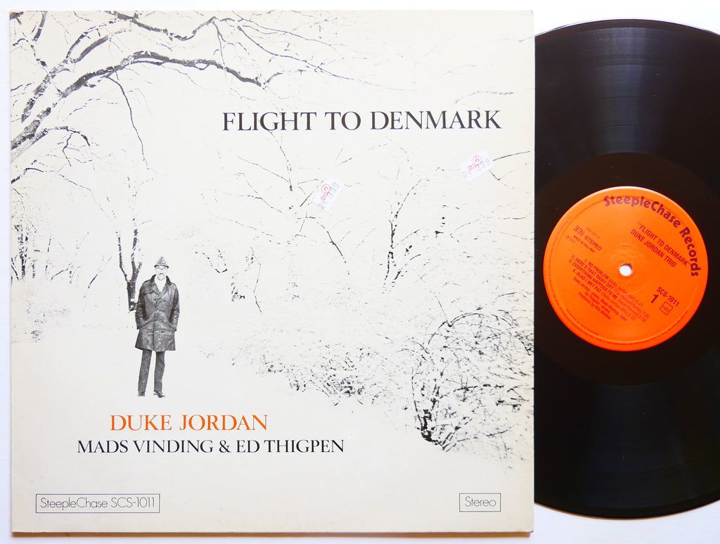DUKE JORDAN Flight To Denmark LP STEEPLECHASE SCS-1011 DENMARK 1974 JAZZ VG+