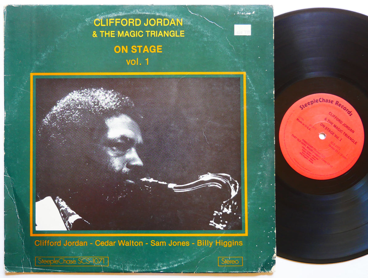 CLIFFORD JORDAN On Stage Vol. 1 LP STEEPLECHASE SCS-1071 US 1977 Billy Higgins