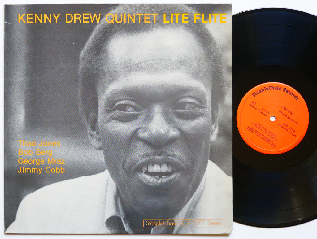 KENNY DREW Quintet Lite Flite LP STEEPLECHASE SCS-1077 DENMARK 1977 Thad Jones