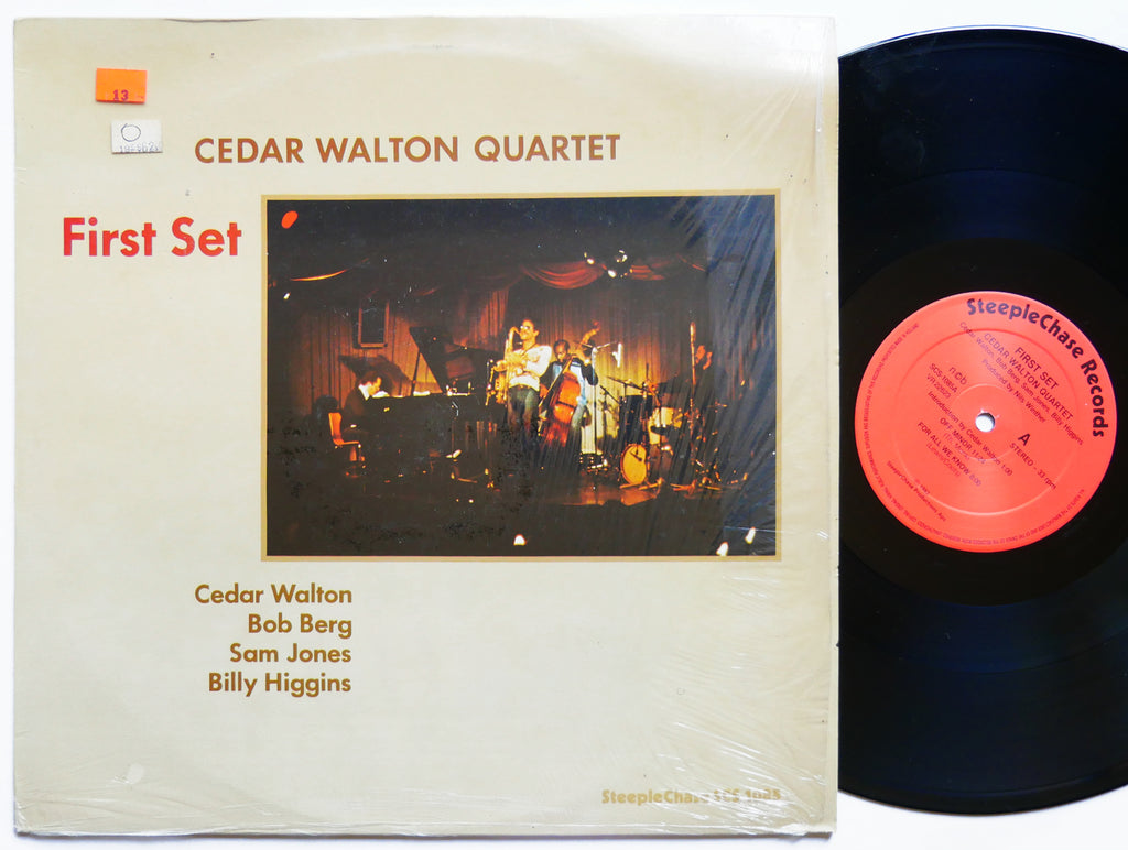 CEDAR WALTON Quartet First Set LP STEEPLECHASE SCS-1085 DENMARK 1978 Sam Jones