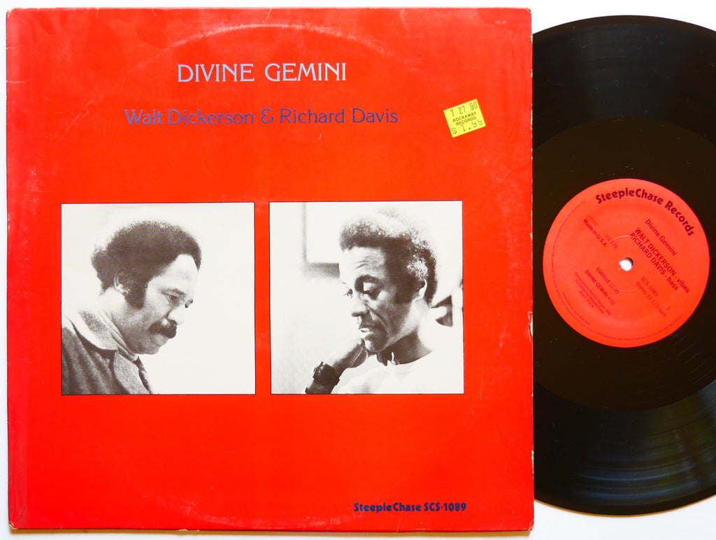 WALT DICKERSON RICHARD DAVIS Divine Gemini LP STEEPLECHASE SCS-1089 US 1978