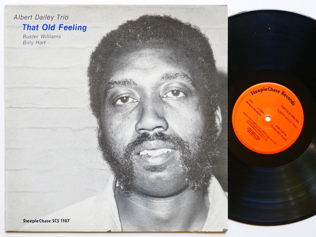 ALBERT DAILEY That Old Feeling LP STEEPLECHASE SCS 1107 DK 1979 Buster Williams
