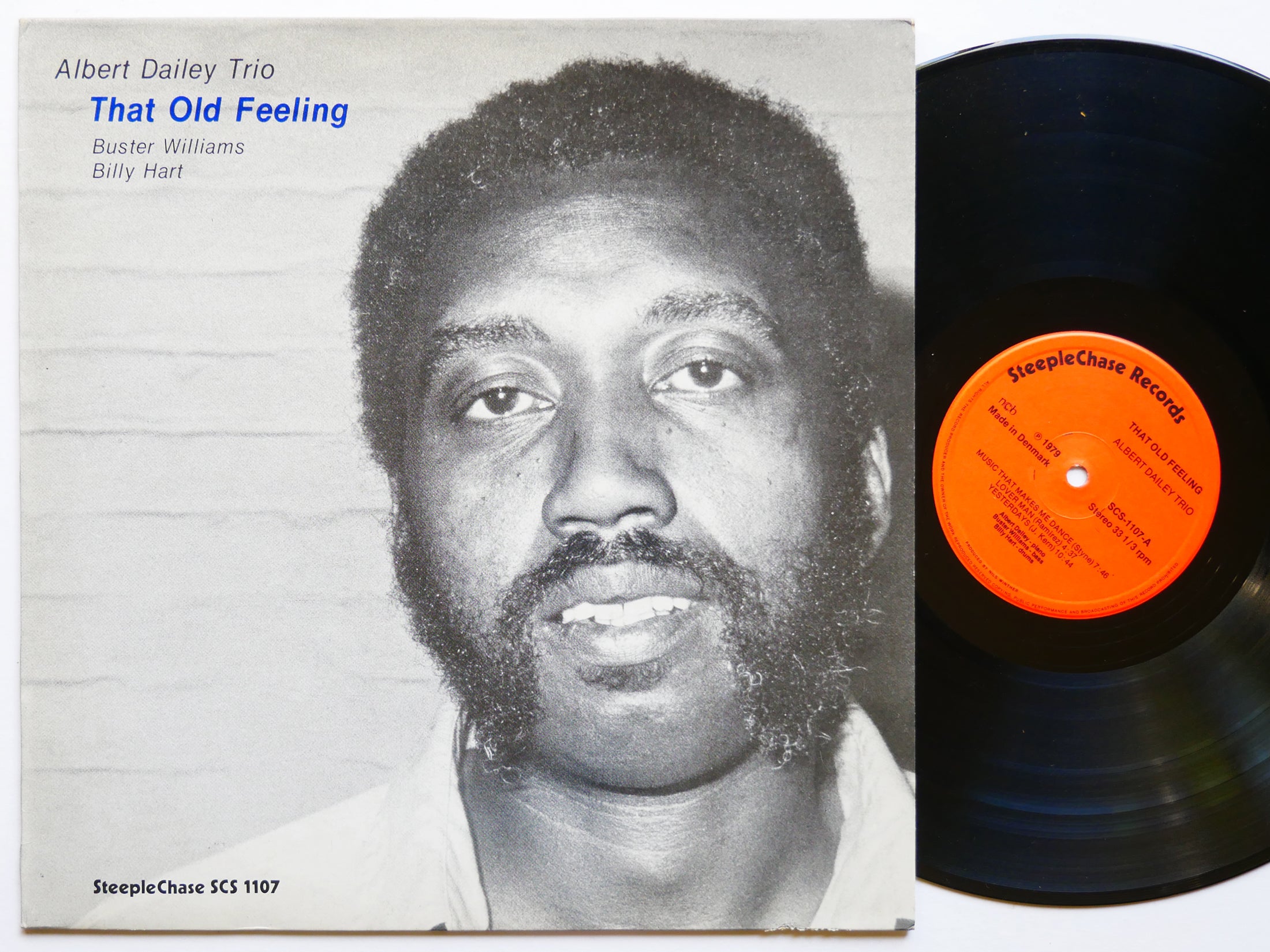 ALBERT DAILEY That Old Feeling LP STEEPLECHASE SCS 1107 DK 1979 Buster Williams