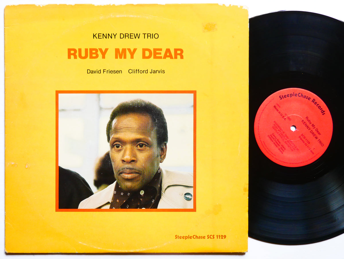 KENNY DREW TRIO Ruby My Dear LP STEEPLECHASE SCS 1129 US 1980 Clifford Jarvis