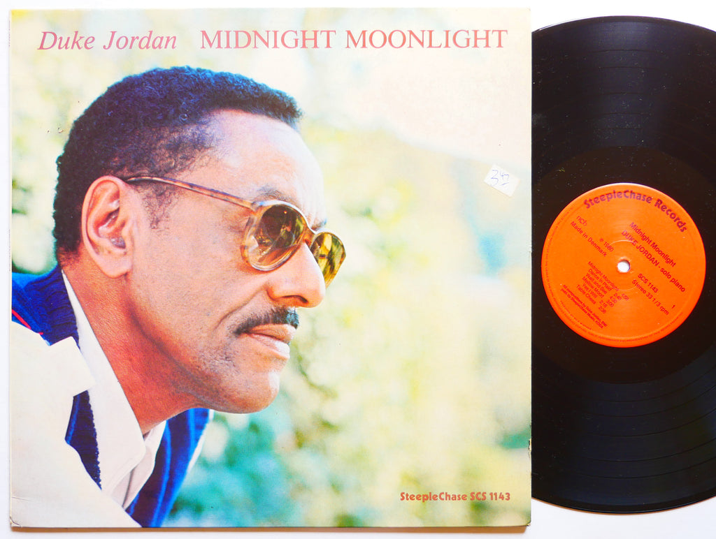 DUKE JORDAN Midnight Moonlight LP STEEPLECHASE SCS-1143 DENMARK 1980 JAZZ