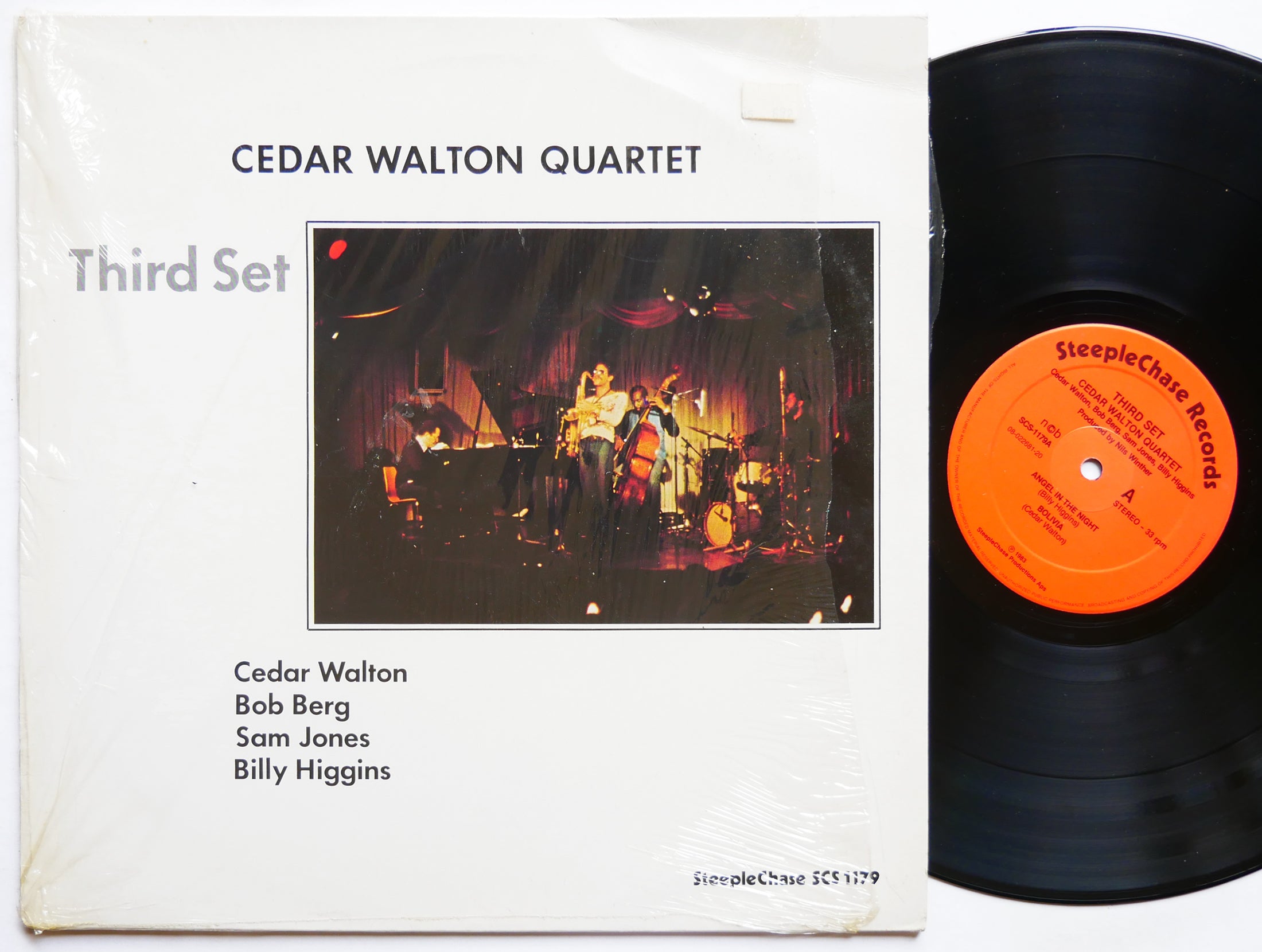 CEDAR WALTON Quartet Third Set LP STEEPLECHASE SCS 1179 DENMARK 1983 Sam Jones