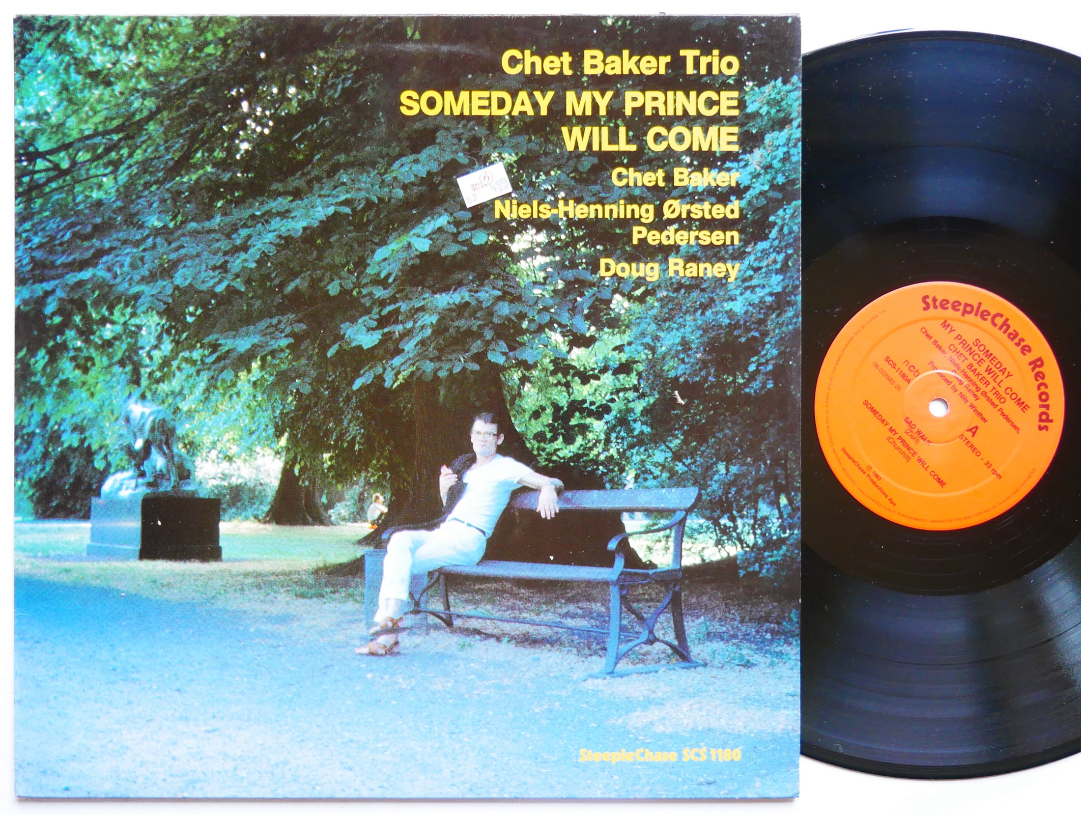 CHET BAKER Trio Someday My Prince Will Come STEEPLECHASE SCS 1180 DENMARK 1983