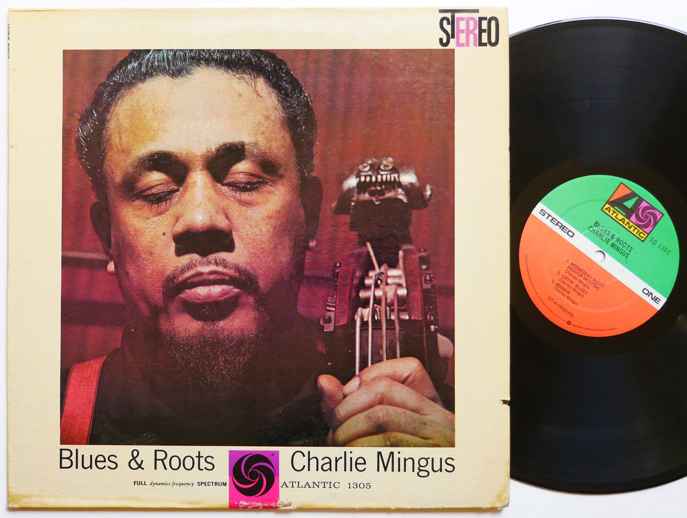 CHARLES MINGUS Blues & Roots LP ATLANTIC 1305 US 1970 Mal Waldron Jackie McLean