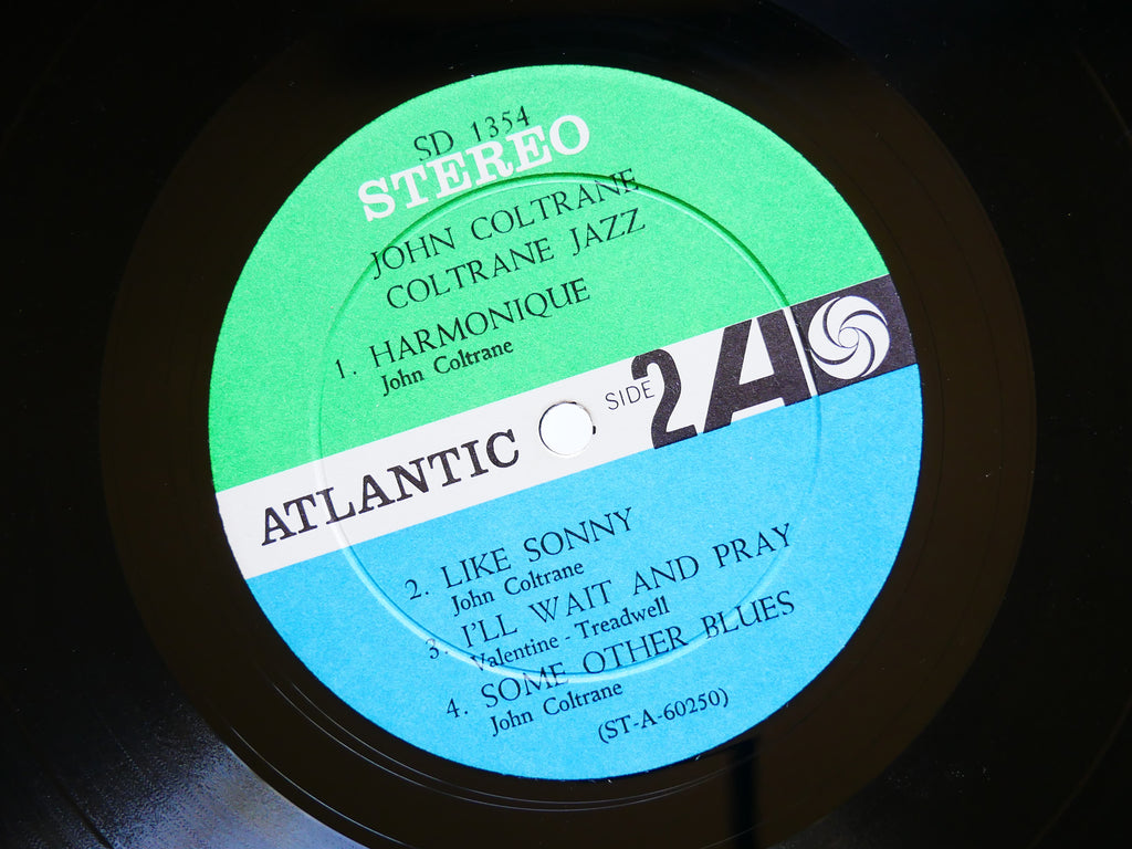 JOHN COLTRANE Coltrane Jazz LP ATLANTIC SD 1354 US 1961 Elvin Jones McCoy Tyner