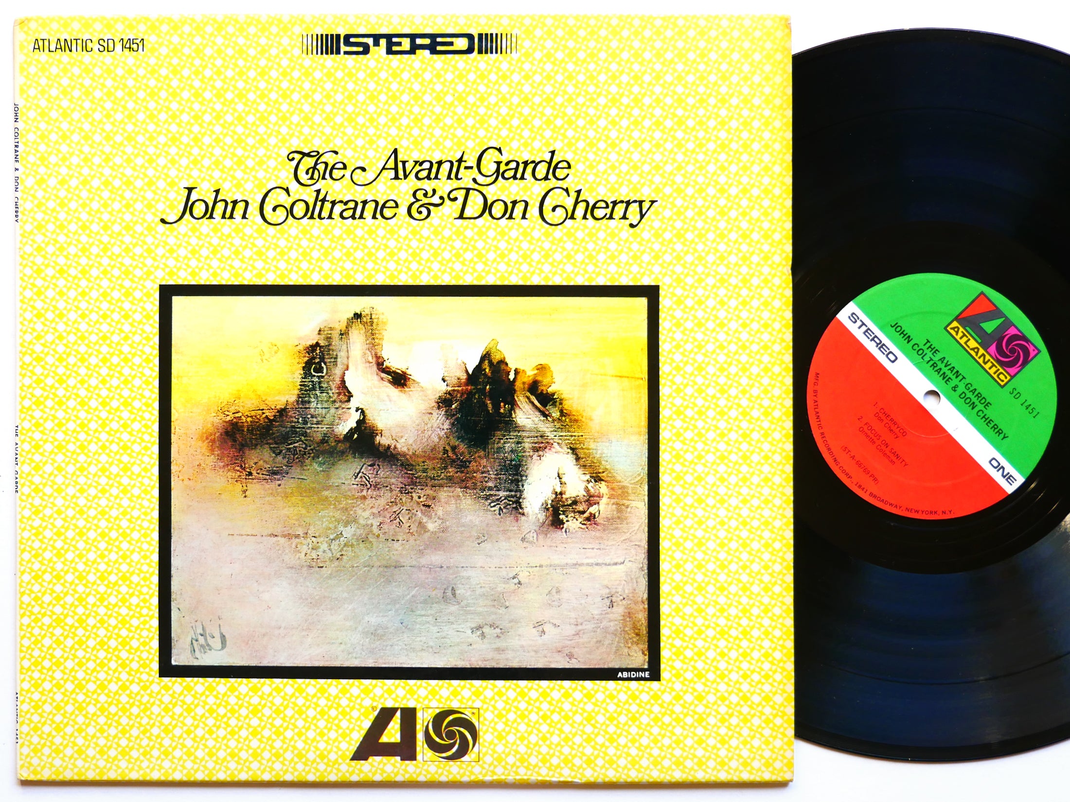JOHN COLTRANE & DON CHERRY The Avant-Garde LP ATLANTIC SD 1451 US 1975 CLEAN