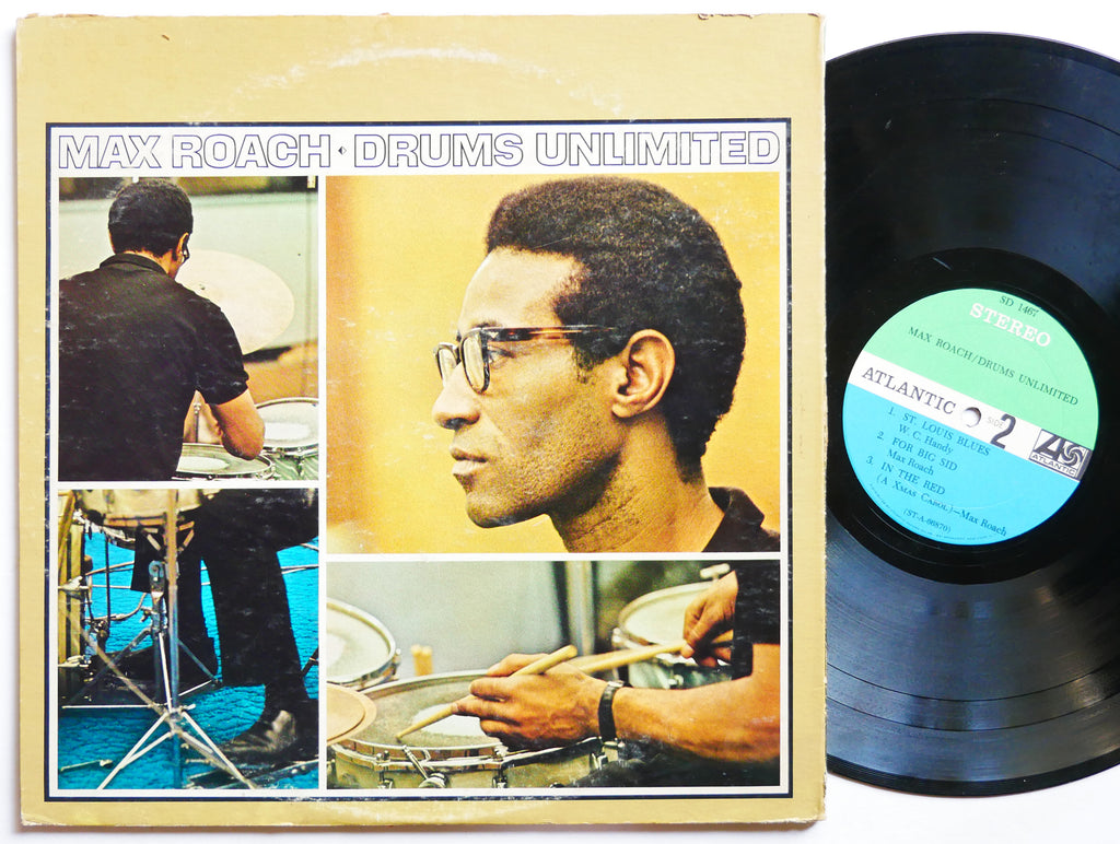 MAX ROACH Drums Unlimited LP ATLANTIC SD 1467 Freddie Hubbard Ronnie Mathews