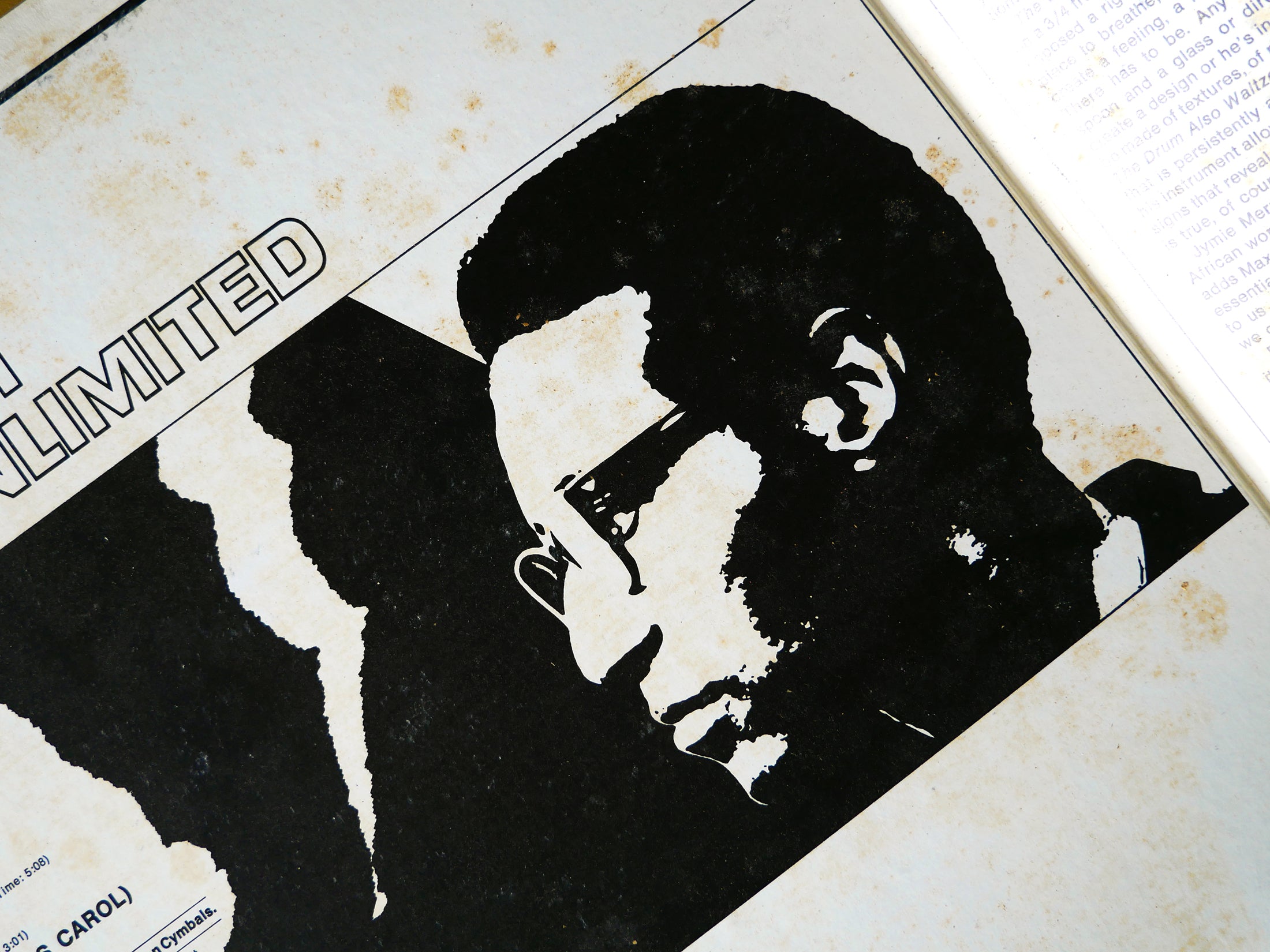 MAX ROACH Drums Unlimited LP ATLANTIC SD 1467 Freddie Hubbard Ronnie Mathews