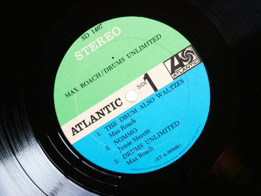 MAX ROACH Drums Unlimited LP ATLANTIC SD 1467 Freddie Hubbard Ronnie Mathews