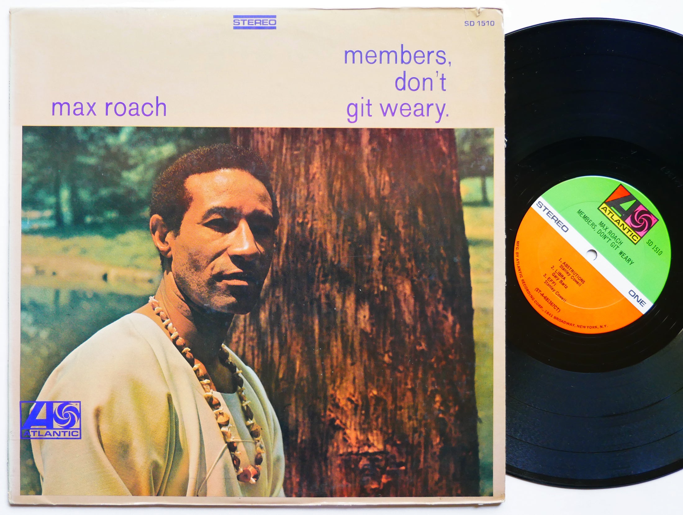 MAX ROACH Members, Don't Git Weary LP ATLANTIC SD 1510 US 1968