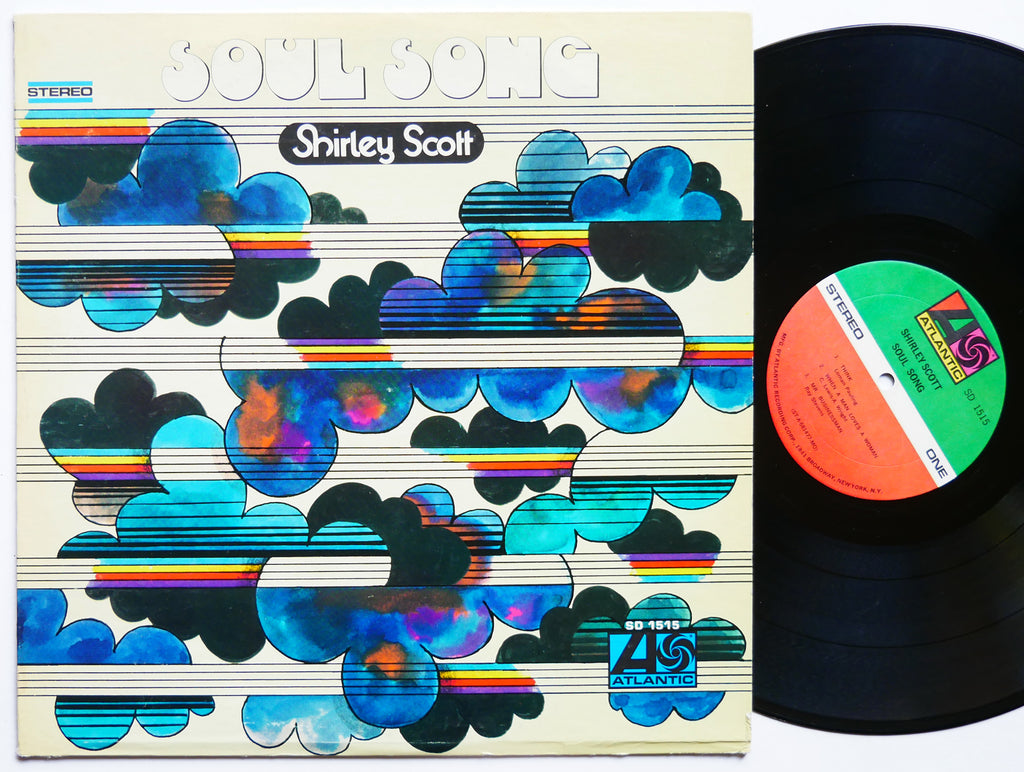 SHIRLEY SCOTT Soul Song LP ATLANTIC SD 1515 US 1969 Bernard Purdie Eric Gale VG+