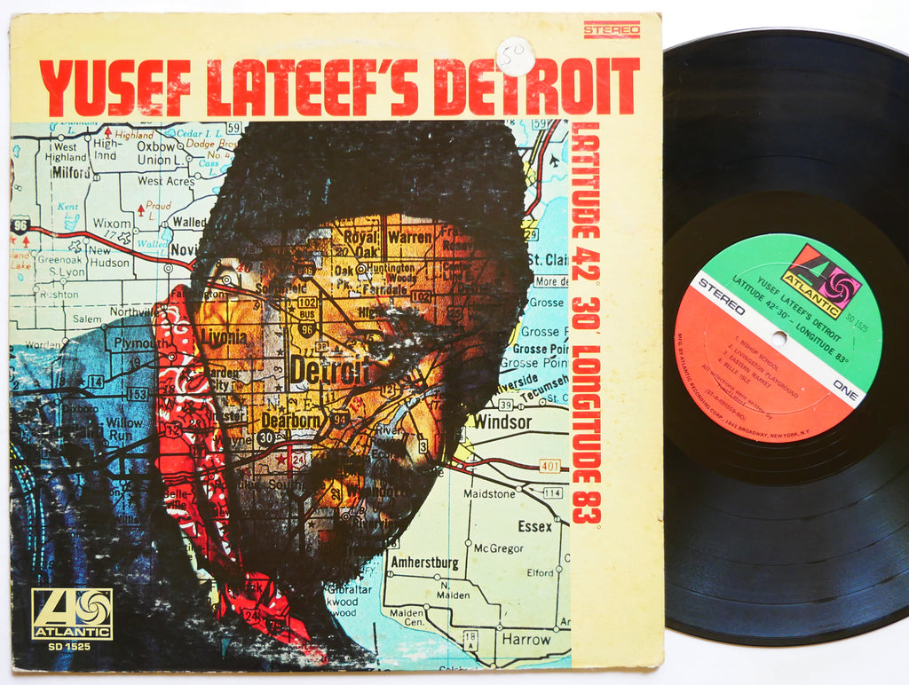 YUSEF LATEEF Detroit Latitude LP ATLANTIC SD 1525 US 1969 Cecil McBee Roy Brooks