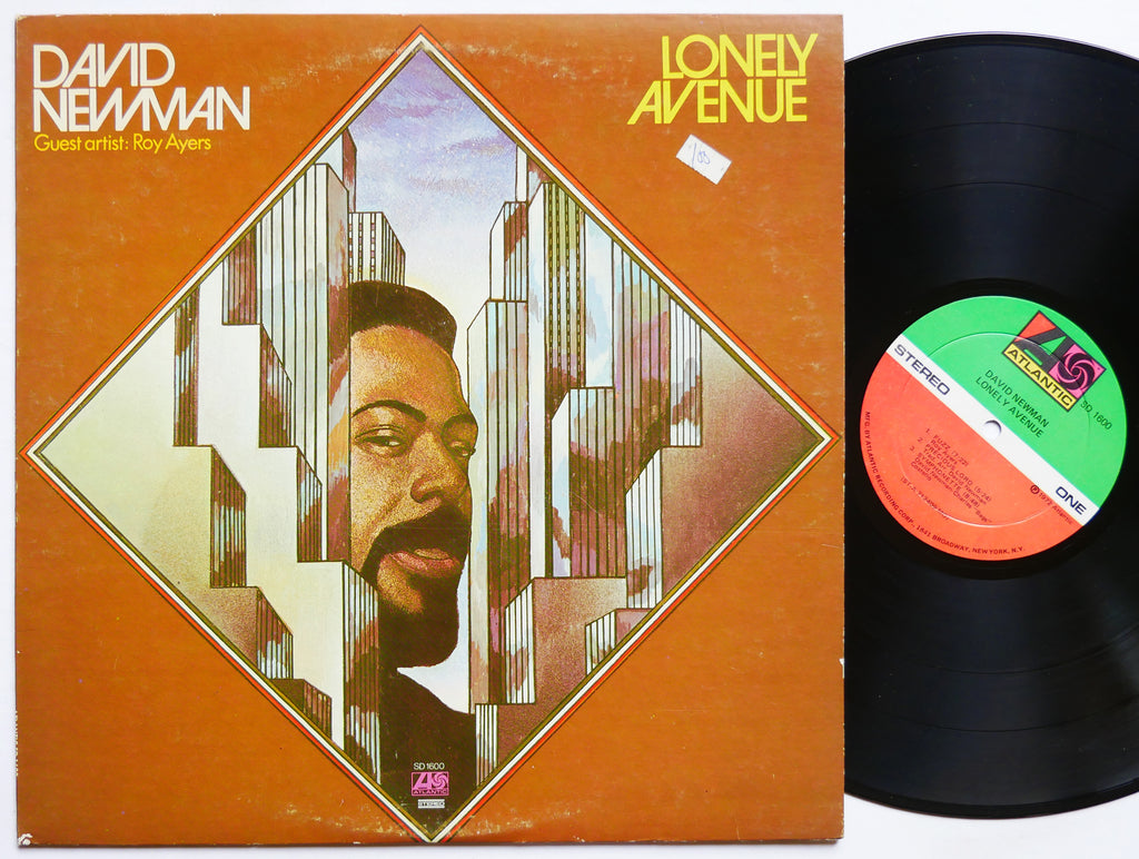 DAVID NEWMAN Lonely Avenue LP ATLANTIC SD 1600 US 1972 Roy Ayers Jazz Funk