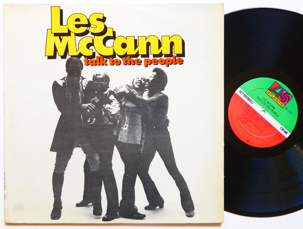 LES MCCANN Talk To The People LP ATLANTIC SD 1619 US 1972 Jazz Funk