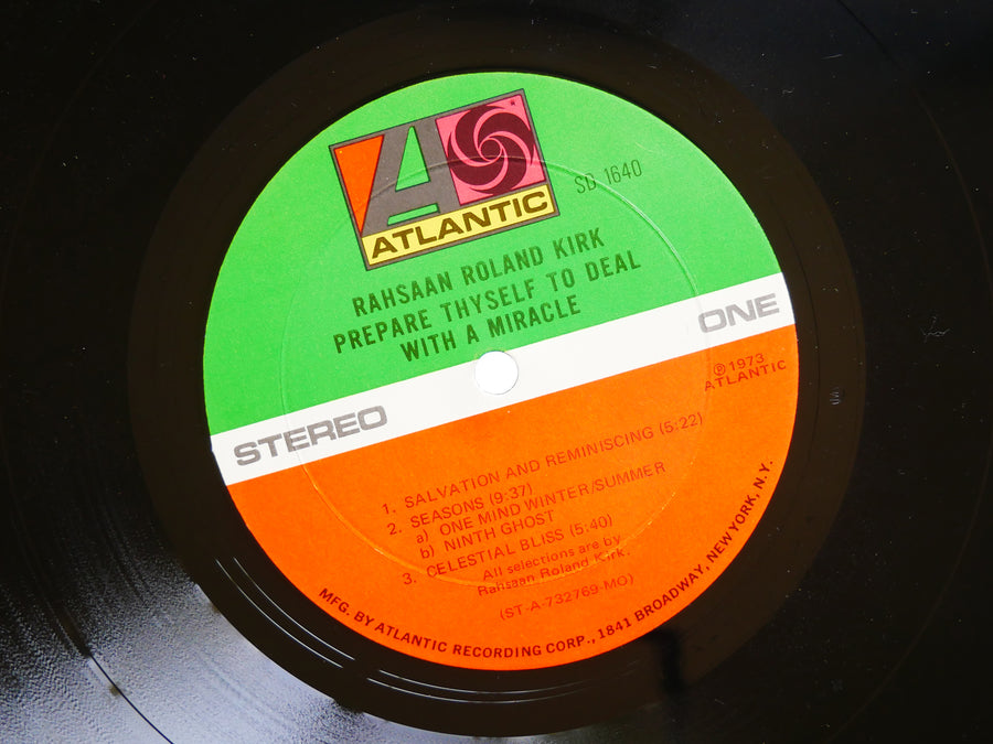 RAHSAAN ROLAND KIRK Prepare Thyself To Deal With A Miracle LP ATLANTIC SD 1640