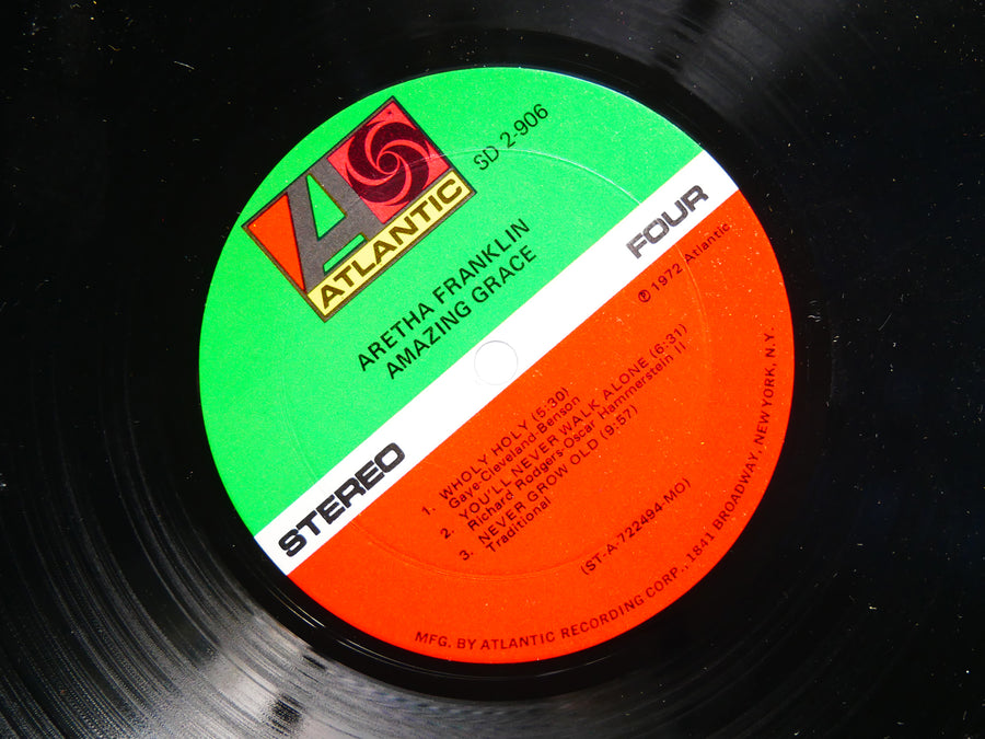 ARETHA FRANKLIN Amazing Grace 2 x LP ATLANTIC SD 2-906 US 1972 James Cleveland