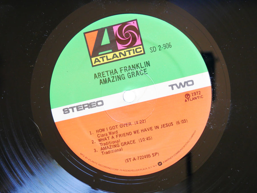 ARETHA FRANKLIN Amazing Grace 2 x LP ATLANTIC SD 2-906 US 1972 James Cleveland