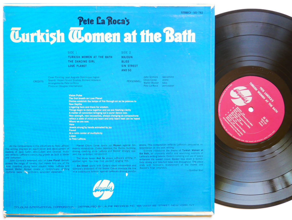PETE LA ROCA Turkish Women At The Bath LP DOUGLAS SD 782 US '67 John Gilmore VG+