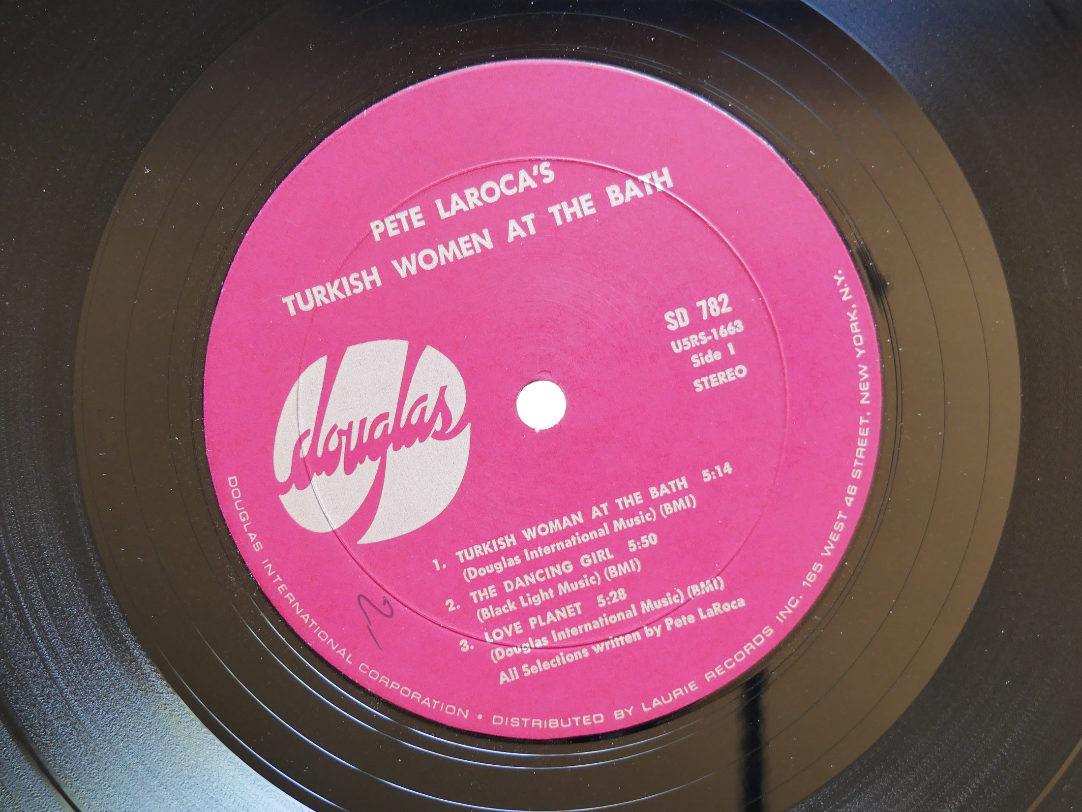 PETE LA ROCA Turkish Women At The Bath LP DOUGLAS SD 782 US '67 John Gilmore VG+
