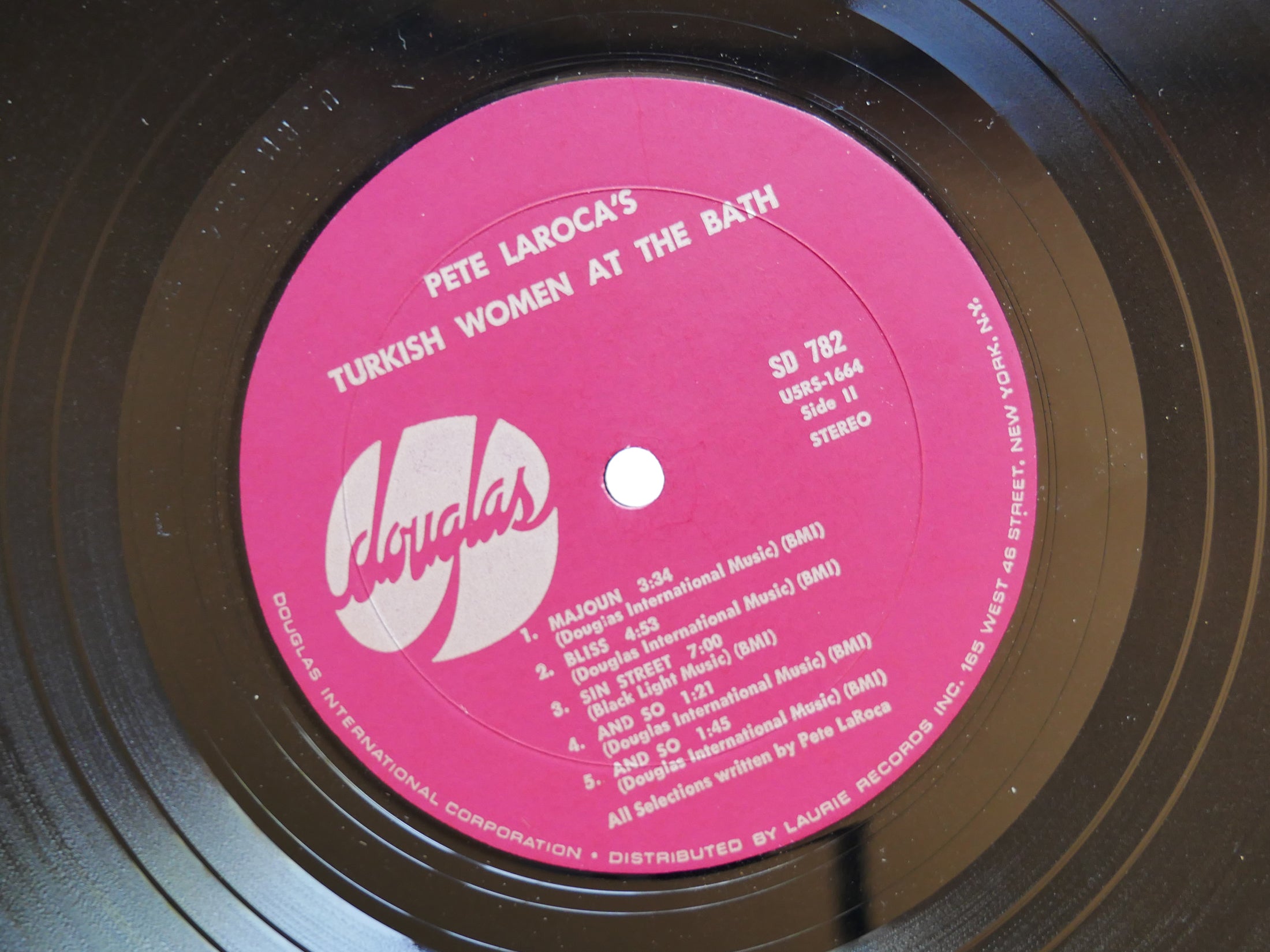 PETE LA ROCA Turkish Women At The Bath LP DOUGLAS SD 782 US '67 John Gilmore VG+