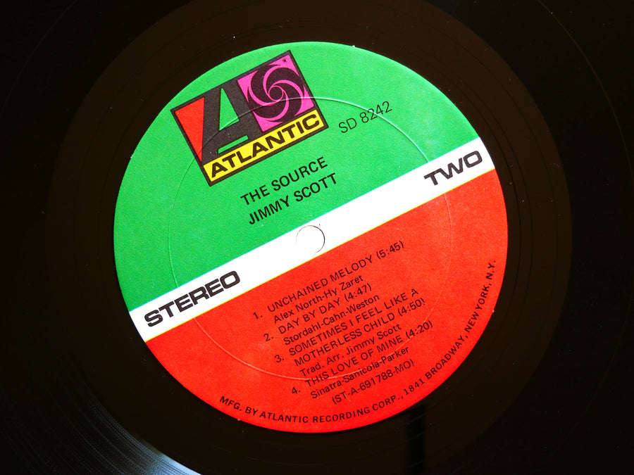 JIMMY SCOTT The Source LP ATLANTIC SD 8242 US 1970 JAZZ Ron Carter Junior Mance