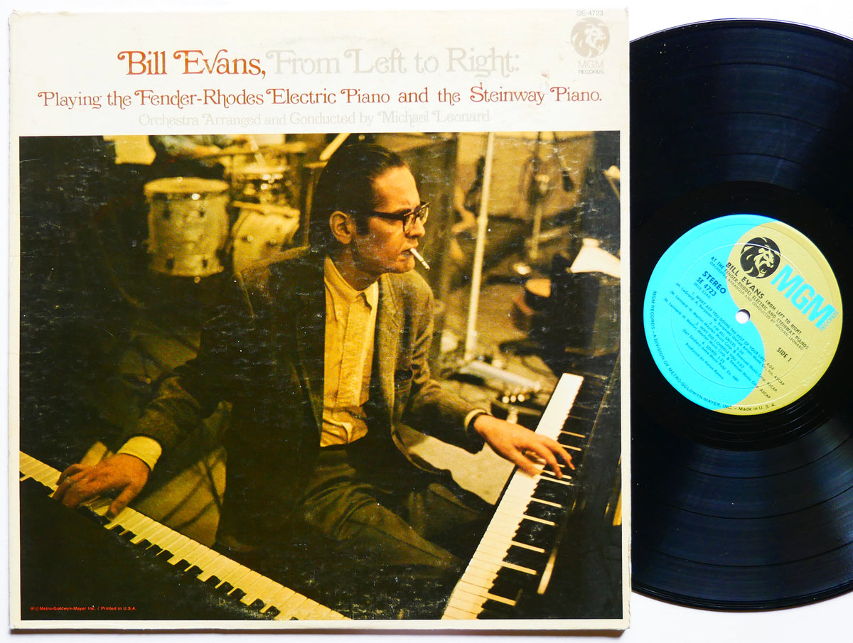 BILL EVANS From Left To Right LP MGM SE-4723 US 1970 Eddie Gomez Marty Morell