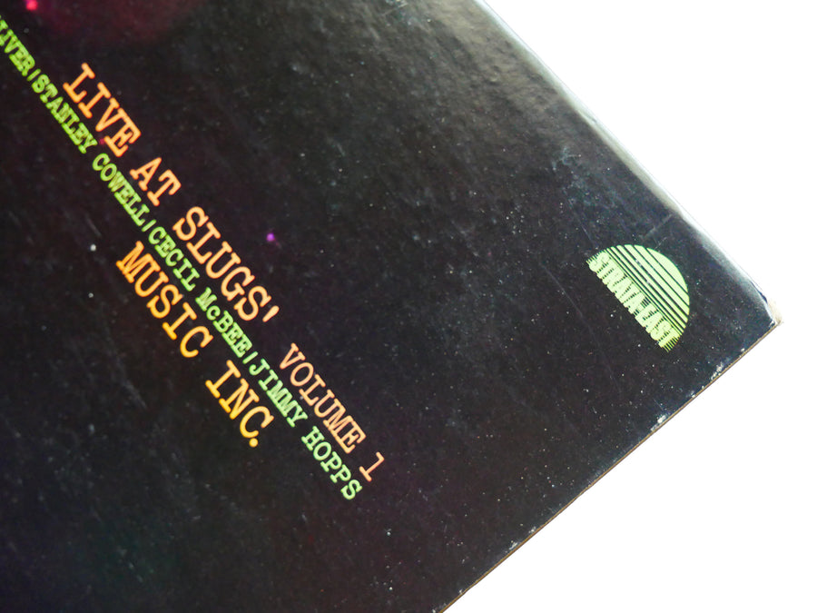 MUSIC INC. Live At Slugs' Volume 1 LP STRATA-EAST SES-1972 US '72 Stanley Cowell