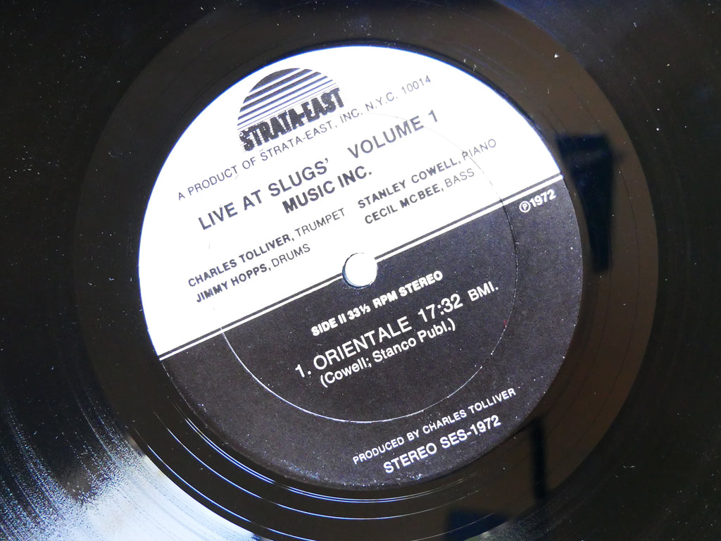 MUSIC INC. Live At Slugs' Volume 1 LP STRATA-EAST SES-1972 US '72 Stanley Cowell