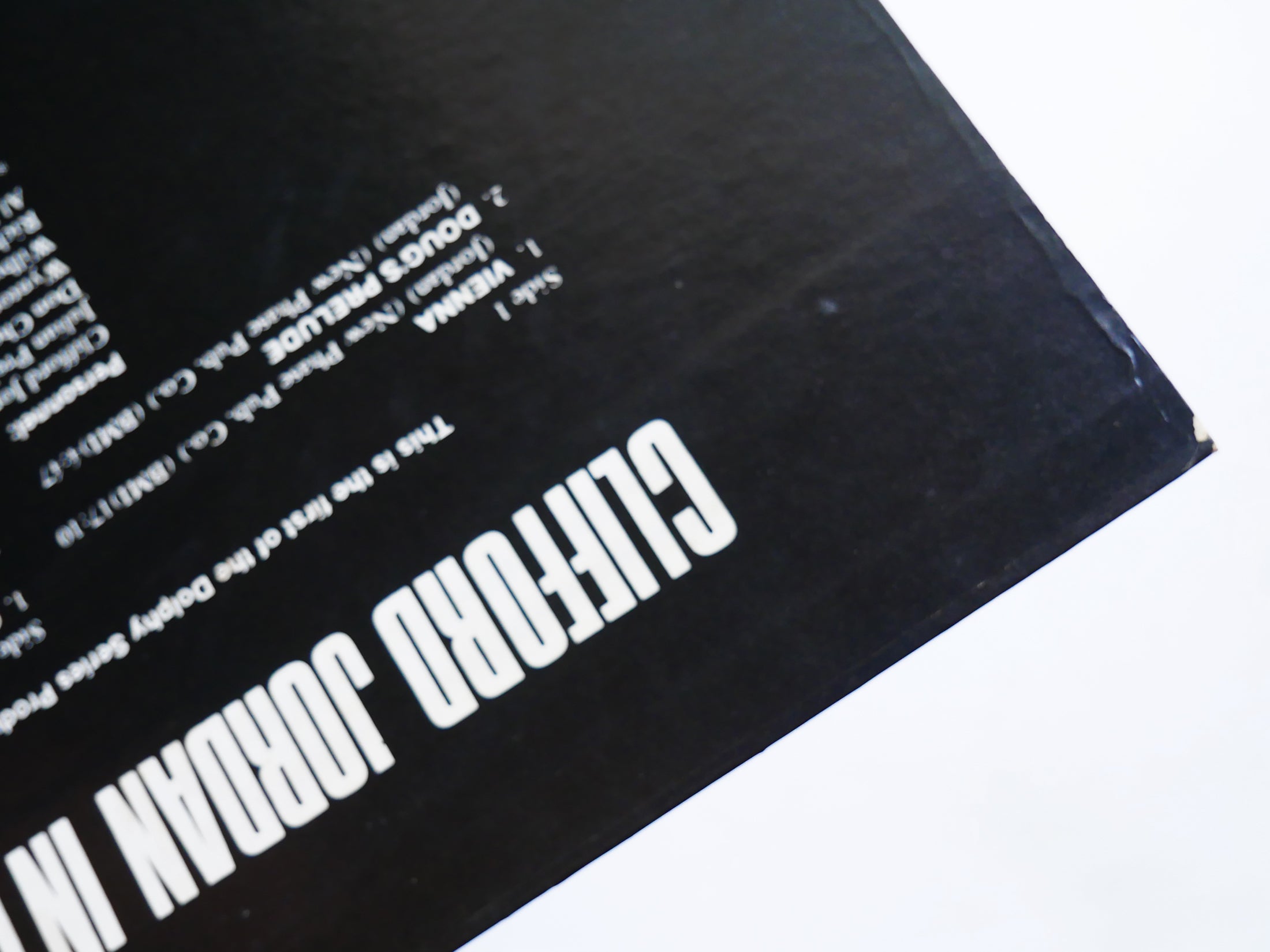 CLIFFORD JORDAN In The World LP STRATA-EAST SES 1972 US 1972 PROMO Kenny Dorham