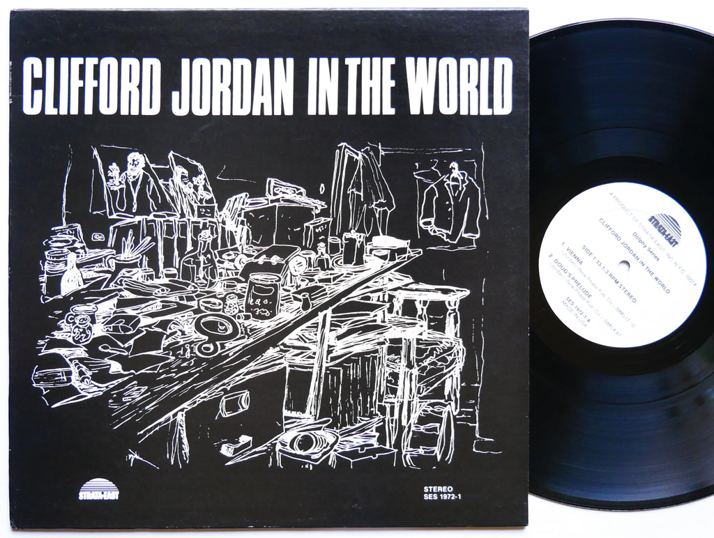 CLIFFORD JORDAN In The World LP STRATA-EAST SES 1972 US 1972 PROMO Kenny Dorham