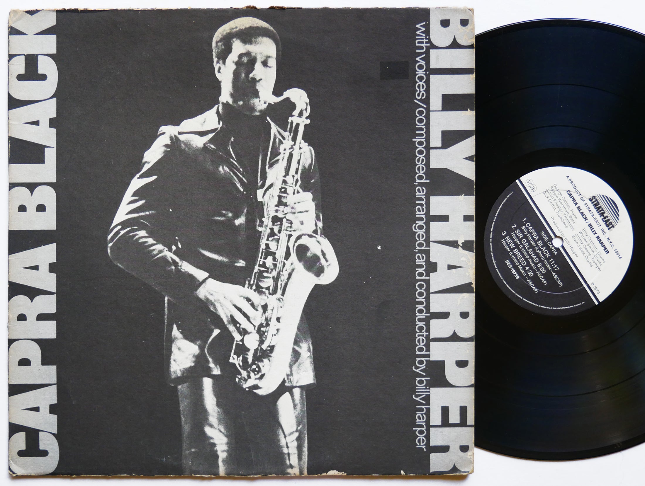 BILLY HARPER Capra Black LP STRATA-EAST SES19739 US '73 Elvin Jones Dick Griffin