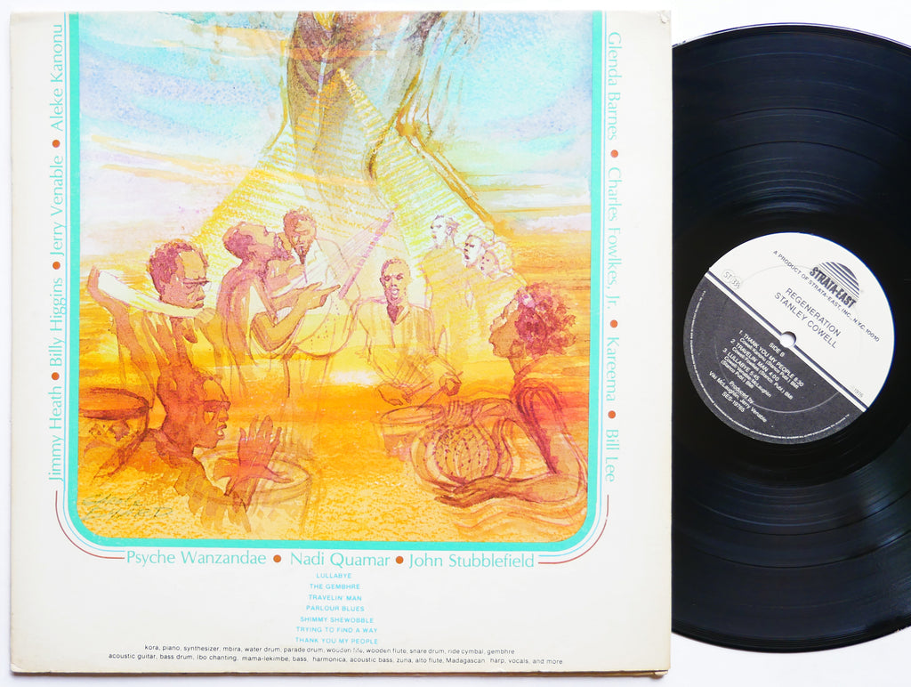 STANLEY COWELL Regeneration LP STRATA-EAST SES-19765 US 1976 Billy Higgins VG+