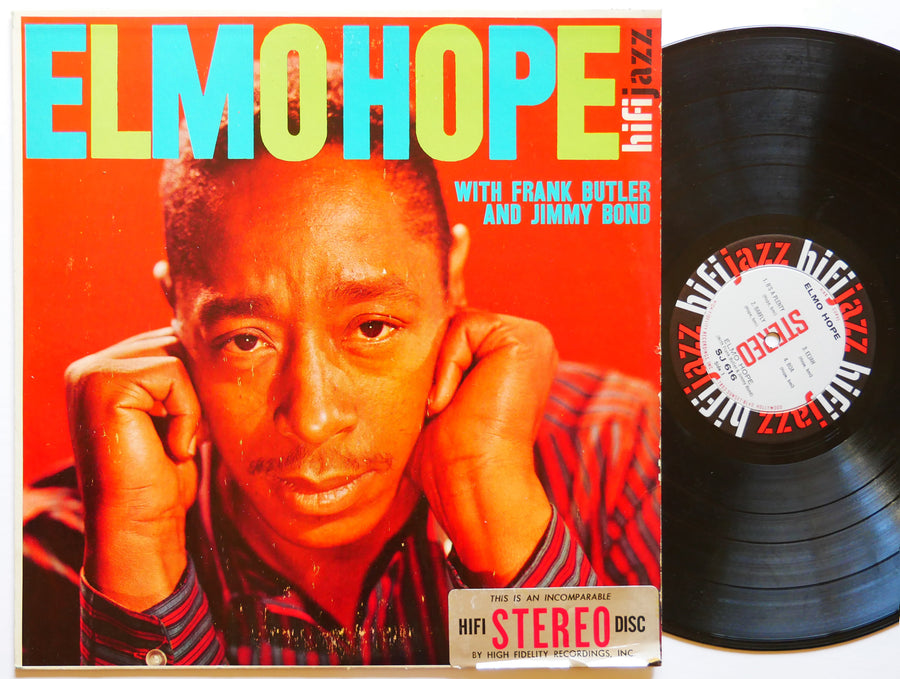 ELMO HOPE With FRANK BUTLER And JIMMY BOND LP HIFI JAZZ SJ 616 US 1959 DG VG+