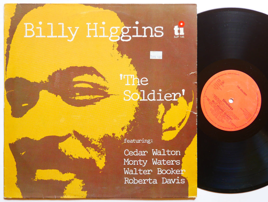 BILLY HIGGINS The Soldier LP TIMELESS SJP 145 NETHERLANDS 1981 Cedar Walton