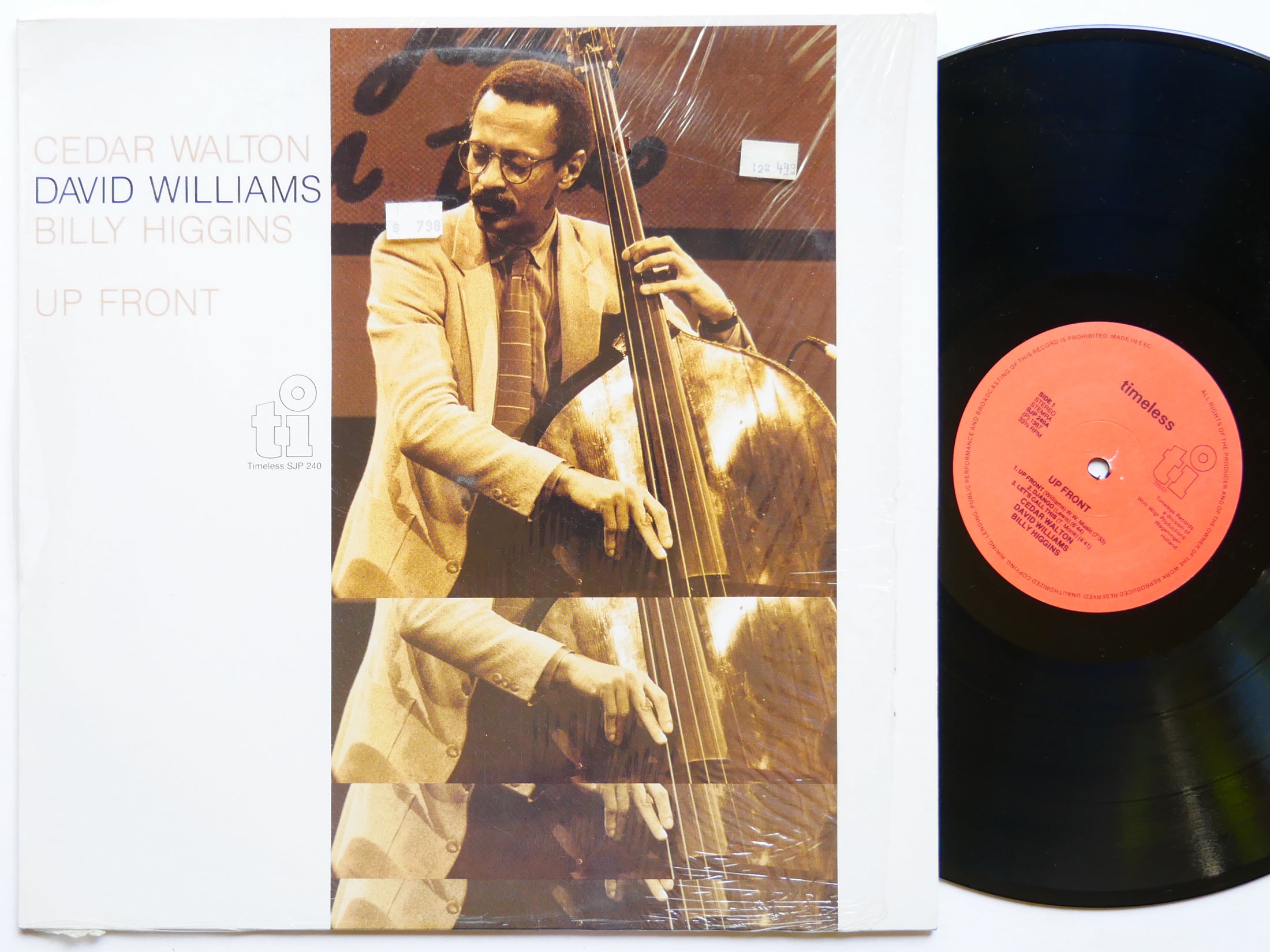 CEDAR WALTON DAVID WILLIAMS BILLY HIGGINS Up Front LP TIMELESS SJP 240 NL 1987