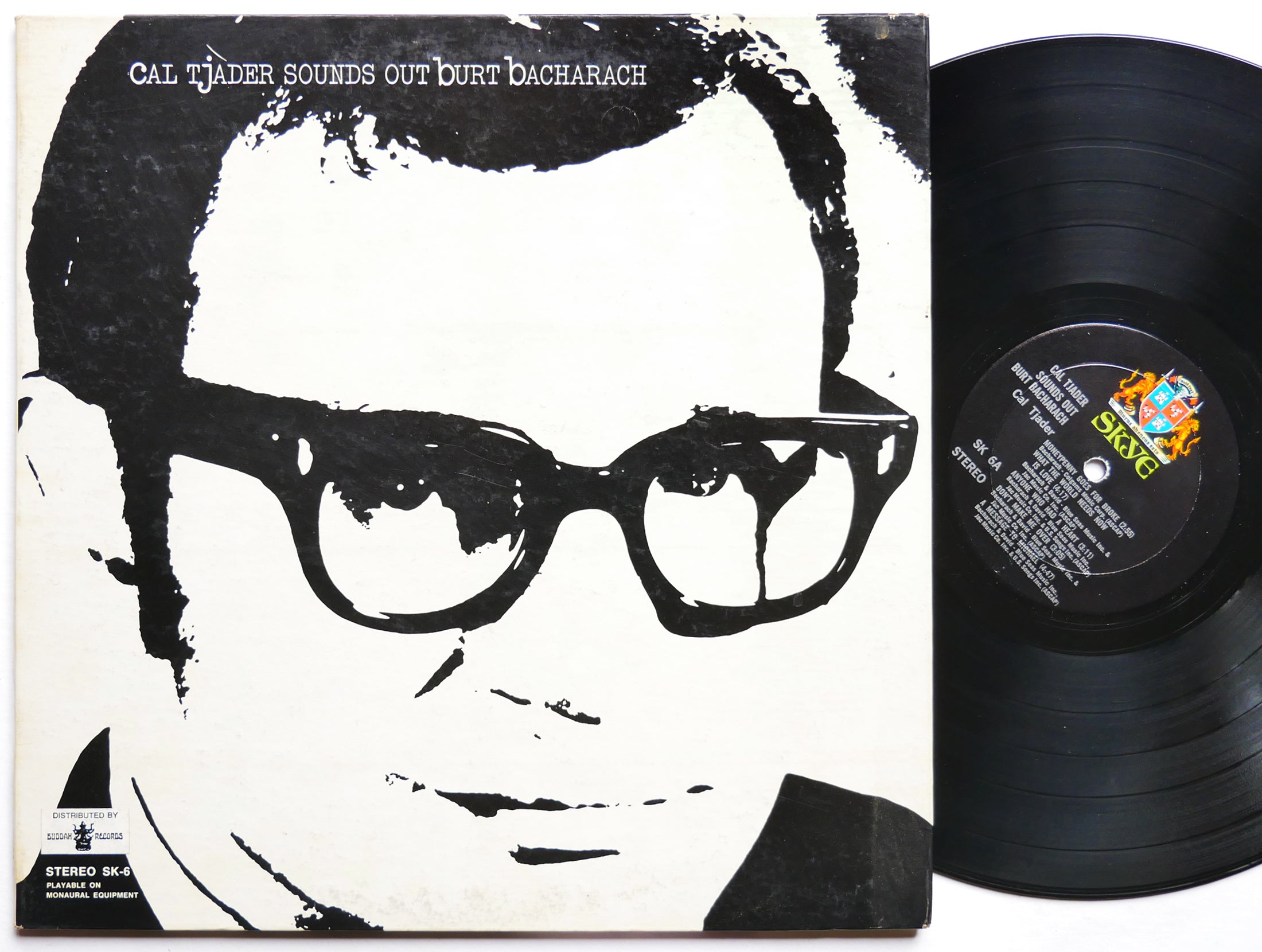 CAL TJADER Sounds Out Burt Bacharach LP SKYE RECORDS SK-6 US 1968 Latin Jazz