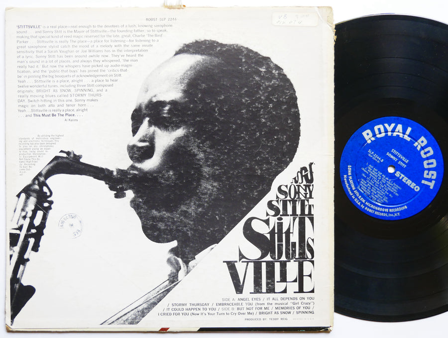 SONNY STITT Stittsville LP ROOST SLP 2244 US 1960 DG ST JAZZ Roy Haynes