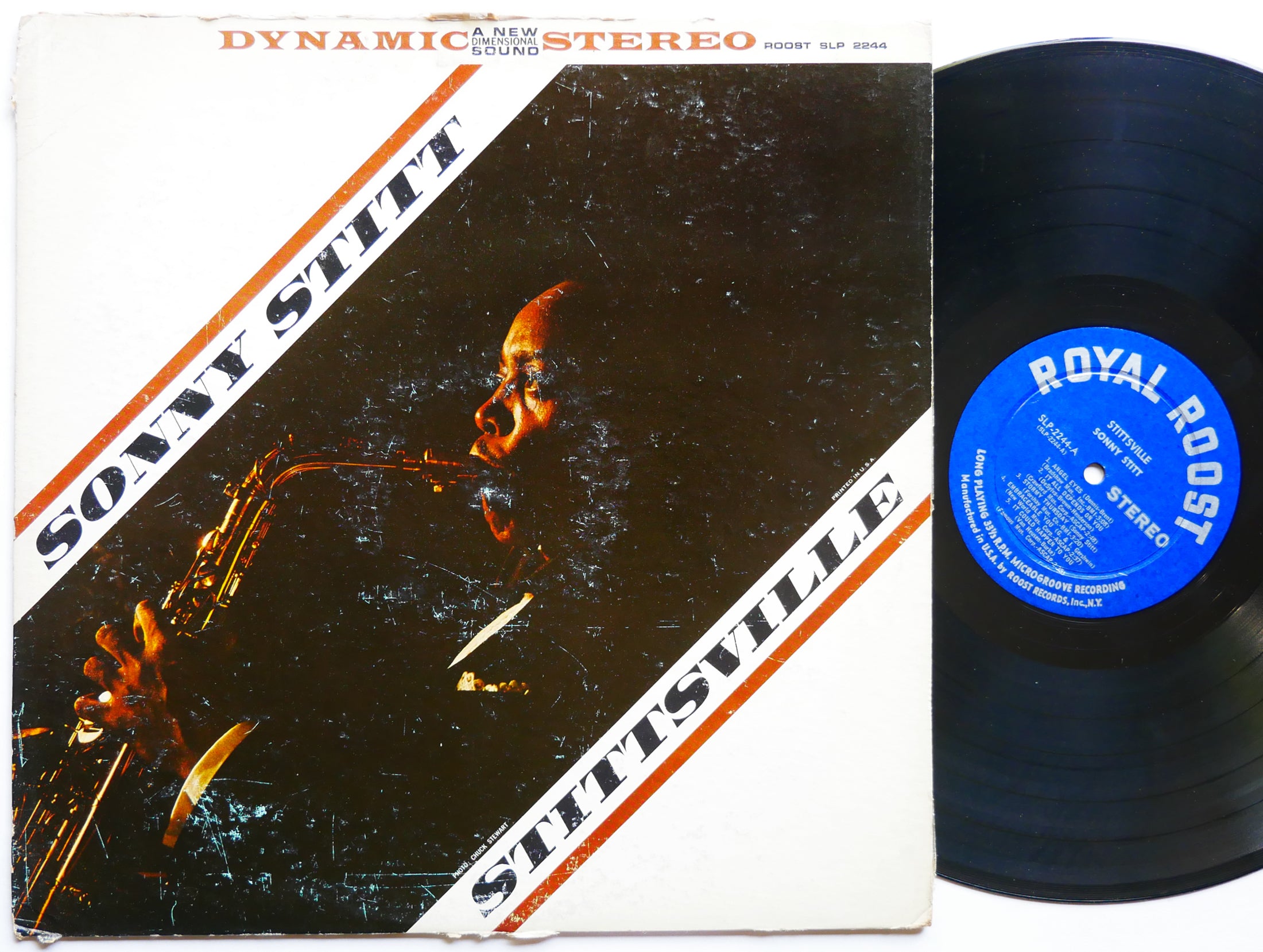 SONNY STITT Stittsville LP ROOST SLP 2244 US 1960 DG ST JAZZ Roy Haynes