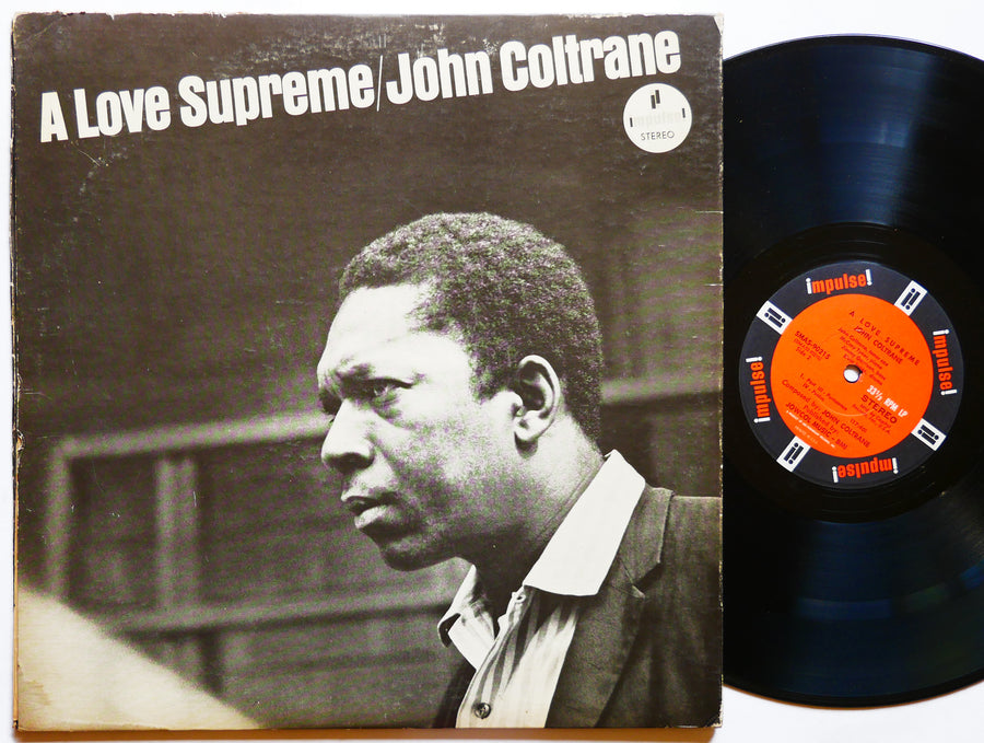JOHN COLTRANE A Love Supreme LP IMPULSE! SMAS-90215 US 1965 Jazz Elvin Jones