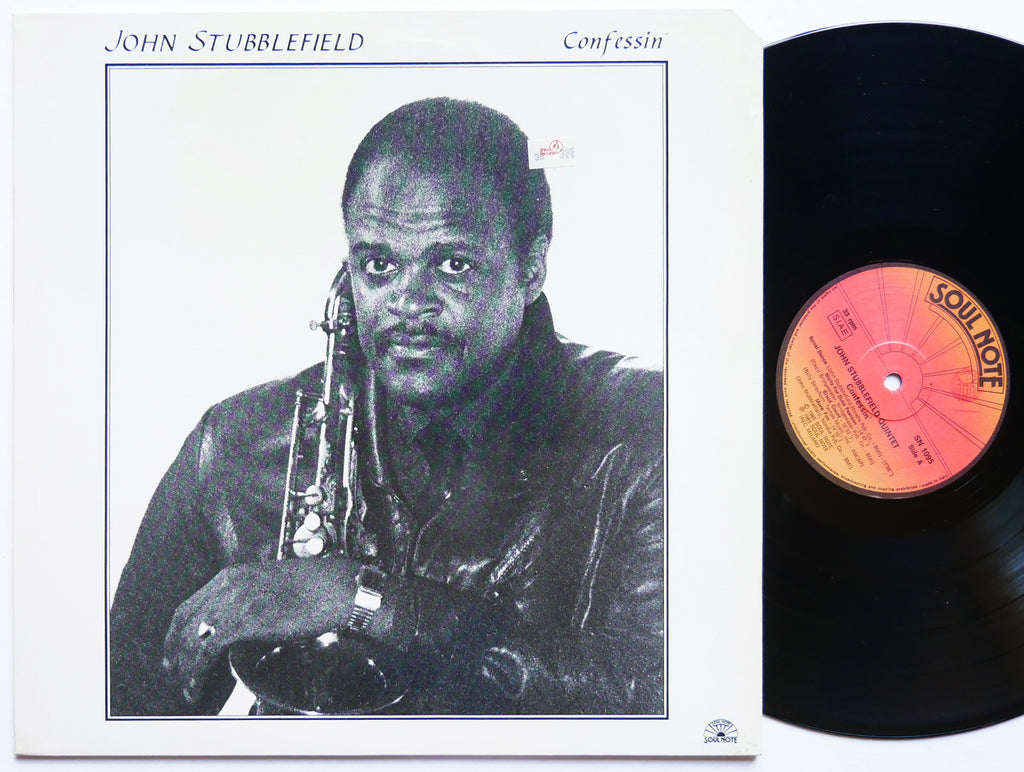 JOHN STUBBLEFIELD Confessin' LP SOUL NOTE SN 1095 Italy 1985 Mulgrew Miller