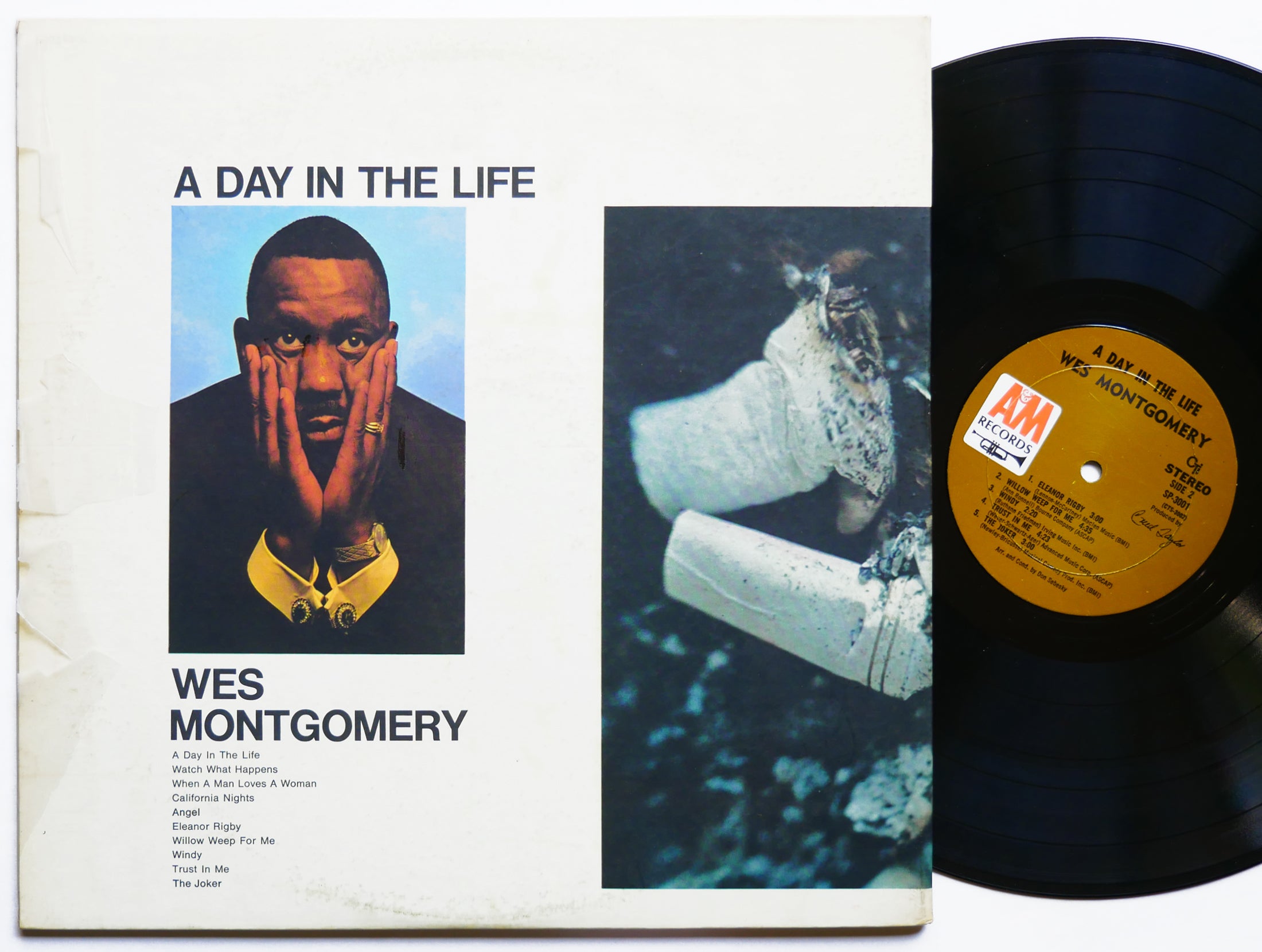 WES MONTGOMERY A Day In The Life LP A&M SP 3001 US '67 Ron Carter Herbie Hancock