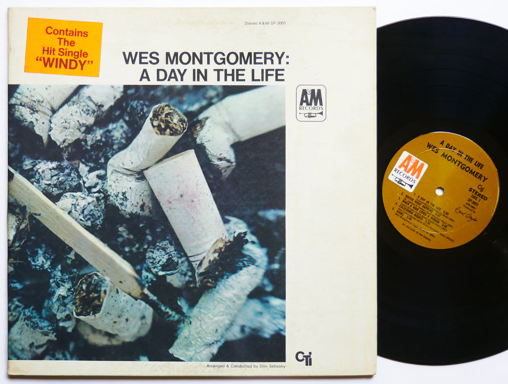 WES MONTGOMERY A Day In The Life LP A&M SP 3001 US '67 Ron Carter Herbie Hancock